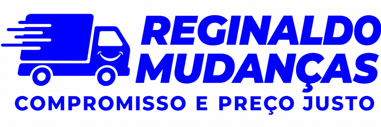 Logotipo Reginaldo Fretes e Mudanças
